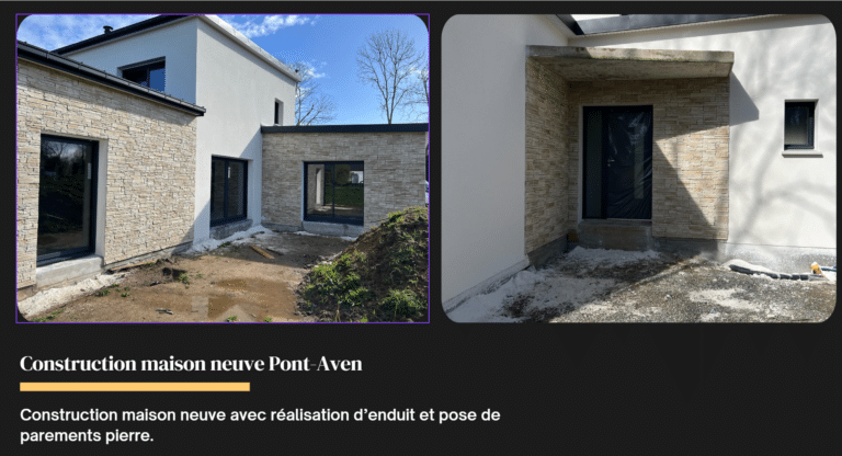 Construction maison neuve Pont Aven - Quimper Finistère